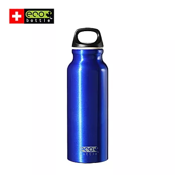【瑞士ECO BOTTLE】Basicline系列650ml寬口隨身水瓶_藍#15015