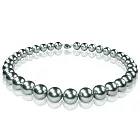 【小樂珍珠專賣店】雅致迷人大受好評,大受好評討論度不減*3A正圓頂級南洋深海貝珍珠項鍊*清新自然風