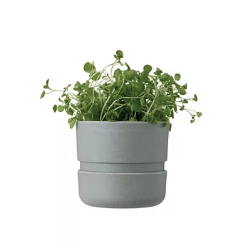 園藝大師香草圓花盆(灰)