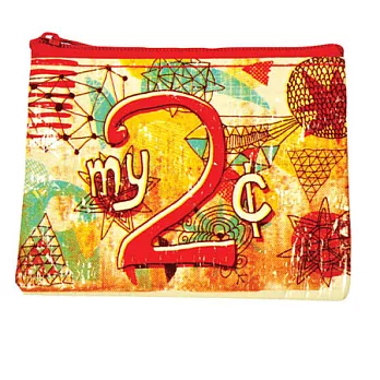 【Blue Q】我有2毛錢 / 零錢包