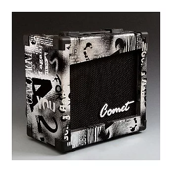 Comet台灣品牌-熱賣吉他音箱 GA-10 時尚簡約風格(10瓦音箱-內建破音效果)彩繪