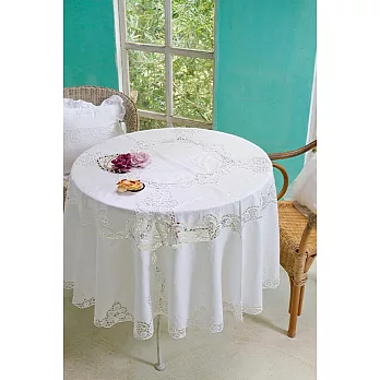 AROMA HOUSE 圓形威尼斯蕾絲桌巾