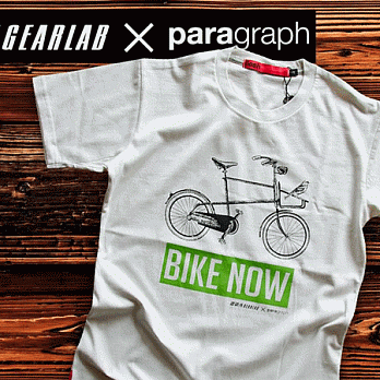 器研所Gearlab x Paragraph 聯名限量T恤-Bike Now Bike Now Tshirt（S）