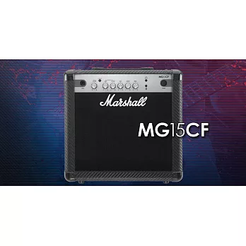 Marshall 最新MG15 CF 電吉他音箱(15瓦 15w)【MG-15CF/電吉他/效果器/音箱】全新原廠公司貨(內建破音)