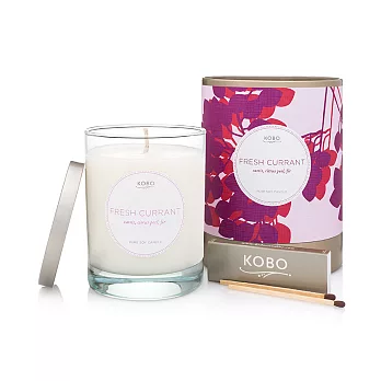 【KOBO】植物盛放蠟燭系列 清新醋葡萄(大罐)
