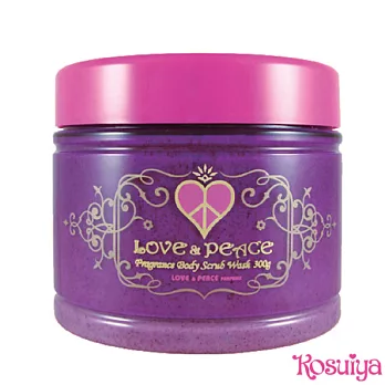 Love & Peace 愛情魔法石 滑溜磨砂沐浴霜300g
