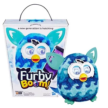 《Furby》新菲比精靈 - FURBY BOOM 藍色波浪 英文版
