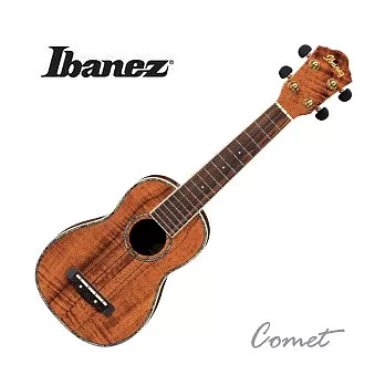 日本名牌 Ibanez UKS50 Koa 鑲貝烏克麗麗 Soprano ukulele（21吋）/附Ibanez琴袋