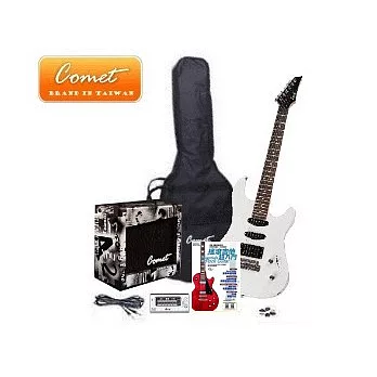 Comet 進階級CSA-600 電吉他全配備套餐【Comet吉他專賣店/CSA600/吉他套餐】黑色