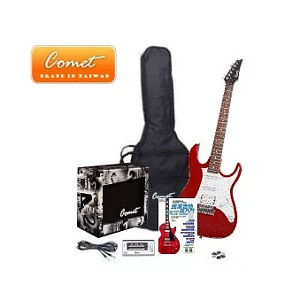 Comet 時尚級BRG-120 電吉他全配備套餐【Comet吉他專賣店/BRG120/吉他套餐】黑色