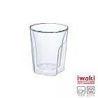 【iwaki】雙層耐熱玻璃杯 200ml(方型款)