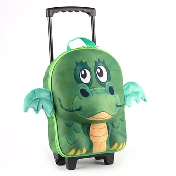 德國 okiedog 兒童3D動物造型系列-拉桿式行李箱(龍)