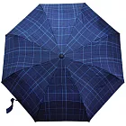 【rainstory省力傘】尊藍格紋抗UV省力加大自動傘