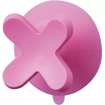 《A3》X 型壁吸式掛勾(桃紅)