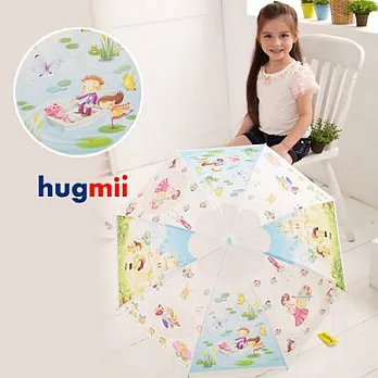 【Hugmii】童話系列造型兒童雨傘_天藍色