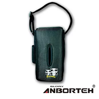 【安伯特】竹炭熊貓掛式面紙盒套