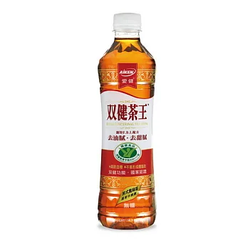 【愛健】雙健茶王-無糖英式風味茶540ml(24瓶)