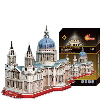 3D立體拼圖 精裝大型聖保羅教堂