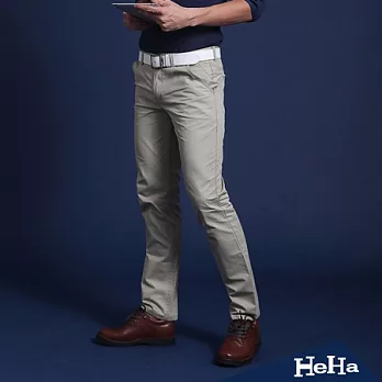 【HeHa】時尚潮流修身直筒休閒長褲(共四色)-33(淺卡其)