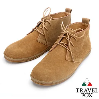 Travel Fox 牛皮舒適鞋913610-48-39駱駝色