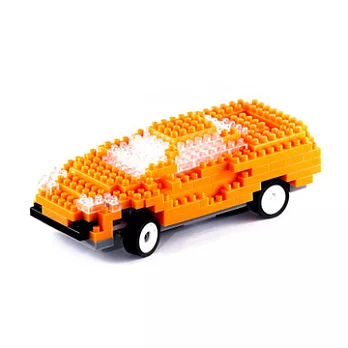 UTICO 智慧手機搖控積木車 迷你超跑橘色
