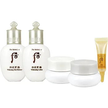 Whoo 后 拱辰享雪白重生5件組