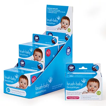 brush-baby安心刷潔牙手指棉套(六盒組)