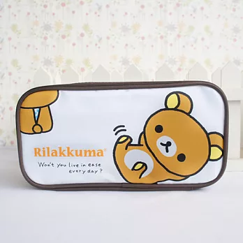 Rilakkuma拉拉熊悠哉系列旅行化妝包漱洗包(2款可選)熊哥