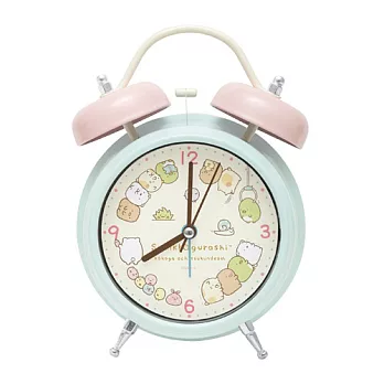 San-X 角落公仔個人檔案系列雙鈴鬧鐘