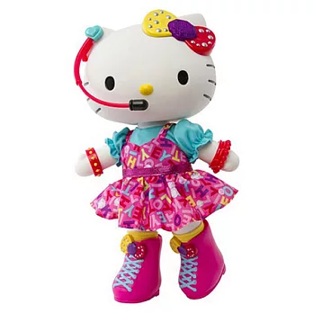 HELLO KITTY 收藏大型公仔 DJ裝