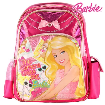 芭比Barbie 魔力甜心護脊書包C-紅