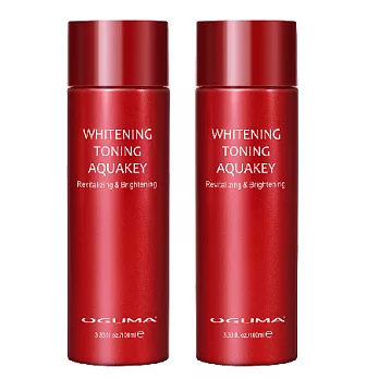 OGUMA水美媒 激光白青春露化妝水100ml (買一送一)