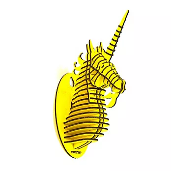 獨角獸掛飾(黃、小、未組裝)