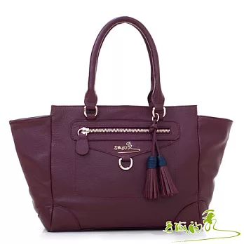 【手感的秀】經典凱莉百搭氣質二用包*小(時髦酒紅)