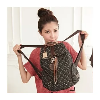 DAV DANNY大衛丹尼 熊格格系列後背包(黑色)