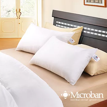 【Microban】新一代壓花抗菌舒眠羊毛枕-1入