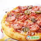 【買新鮮】手拍窯烤披薩-辣味德式香腸口味(6吋/個)