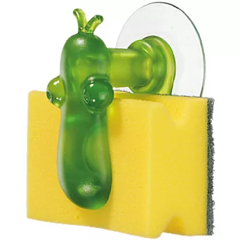 《KOZIOL》Nor大嘴鳥吸盤海綿架(透綠)