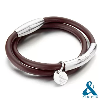 【&MORE】愛迪莫『Desire渴望』超濃鍺鈦手環L魅力棕