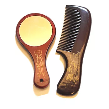 木子李 雋永風華開運限定組(梳子+鏡子)