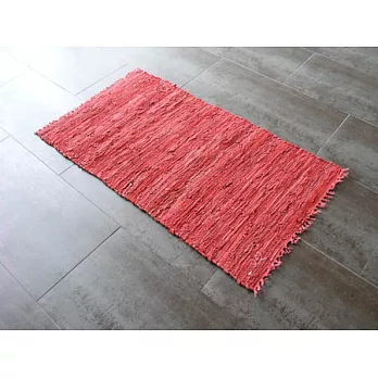 義大利 SENSATION 皮革編織地毯 50x90(cm)RED