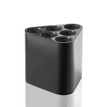 Poppins 圓三角傘筒(亮黑)