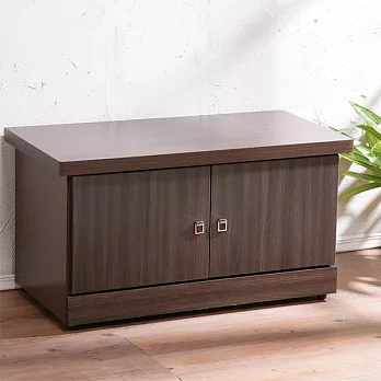 《Homelike》 都會時尚2.7尺坐式鞋櫃