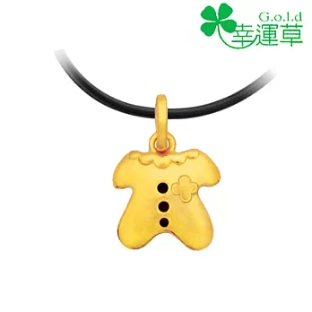 幸運草金飾 ♣幸福祝願♣ 黃金墜子