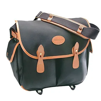 白金漢 Billingham Packington 側背包/黑色/褐色/503201-70