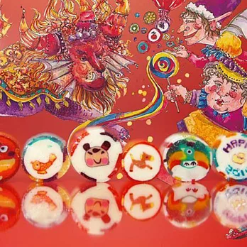 Papabubble-西班牙手工糖(新年限定款AB款,罐裝,50g) (六罐含運組)