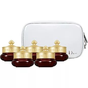 Whoo 后 天氣丹津率享滋養膏(10ml)*5+絕色簡約漆皮包(灰)