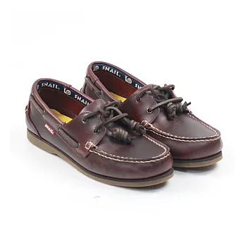 SNAIL蝸牛 休閒系帆船鞋(女生款)36咖啡色