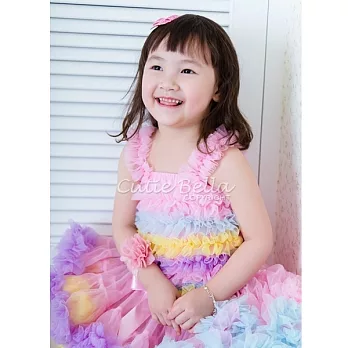 Cutie Bella雪紡紗蓬蓬上衣Sherbet(100CM)