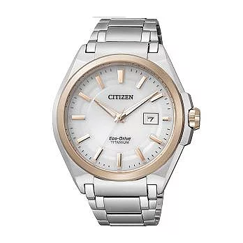 CITIZEN Eco-Drive 經典再現風華光動能時尚腕錶-銀-BM6936-51A